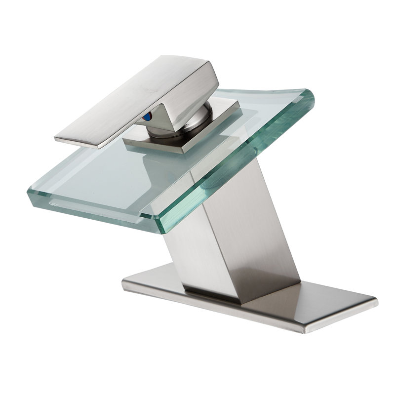 Single-handle Bathroom Faucet, Brushed Nickel