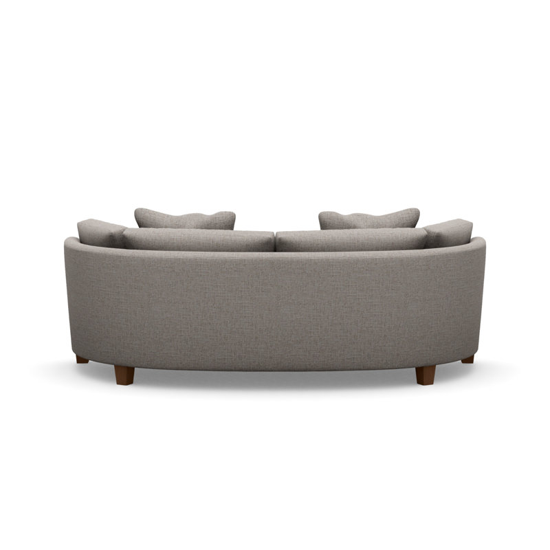 Maynard Long Sofa, Zane 354222, Walnut