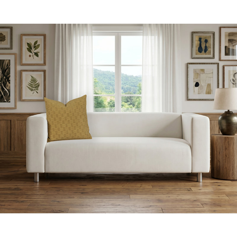 Coussin Odeon, 30" x 30", Polyfill, Seaweed