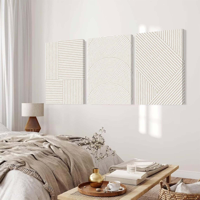 3 Piece Wrapped Canvas Print, 40 cm H x 30 cm W