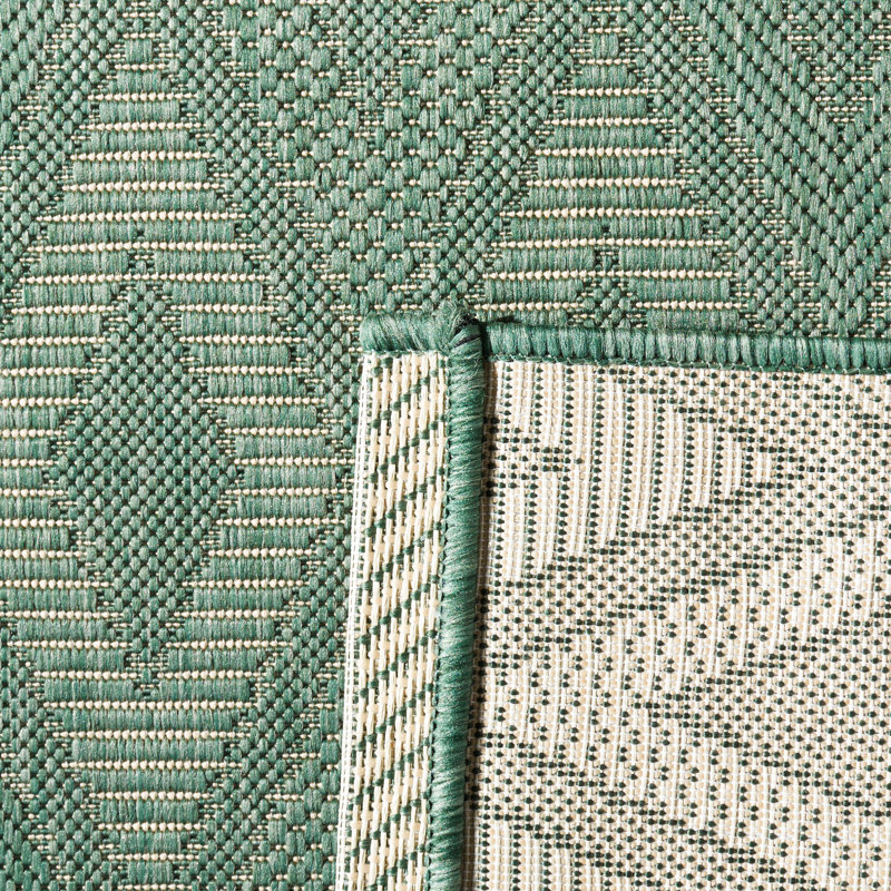 Tapis tissé à la machine Sherborn, Rectangle 4 pi x 5 pi 7 po