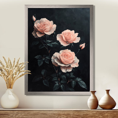 Ludgershall - Floral Canvas Art Print