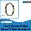 Chrome Door Numbers 3inch 7.5cm H Brass House Letters And Numbers-115174085