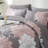  Full Size Comforter Set,Pink Floral Bedding Sets 7 Pieces Bed in a Bag with Sheets, Pillowcases & Shams-113298750-113298754