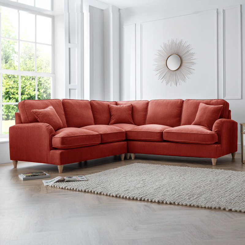 Galilee Corner Sofa, Apricot