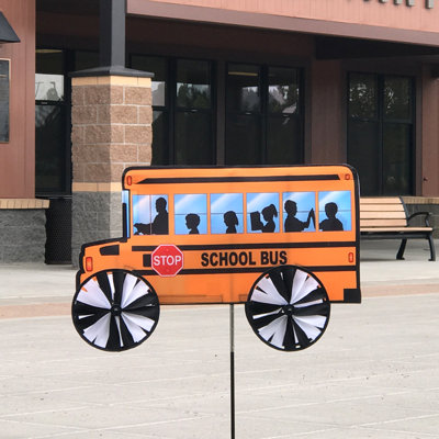 24" School Bus Spinner