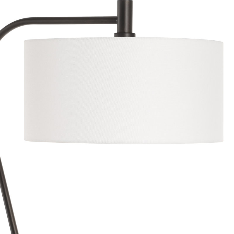 Lampe sur pied courbée Cathelene