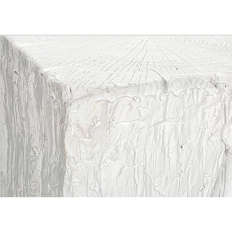 Table d'appoint, h 25 po, intérieur ou extérieur, table de chevet, table d'appoint