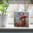 Charming Horse Freestanding Solid Wood Block Sign