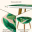 Ensemble de 2 tables basses gigognes Triangle