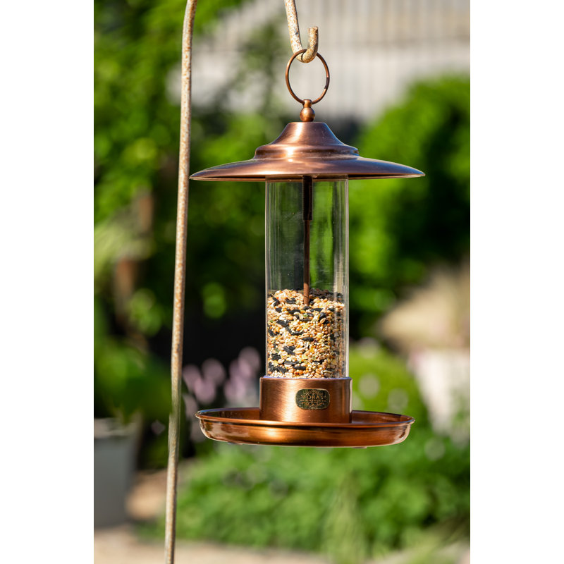 Mirelle Metal Hanging Tube Bird Feeder