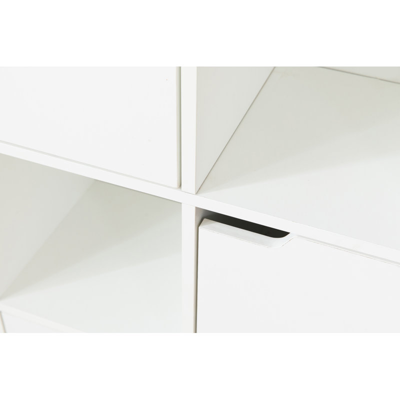 Arrian Storage Bookcase, White