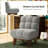Thomas Modern 31'' W Chenille Accent Chair With Solid Wood Leg-1085261268