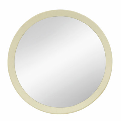 Accent Mirror, Wall Mirror With Wood Frame For Bedroom, Bathroom, Entryway