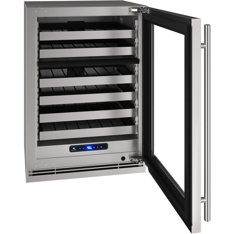 U-Line Dual Zone 23.625'' 49 Bottle Wine Refrigerator