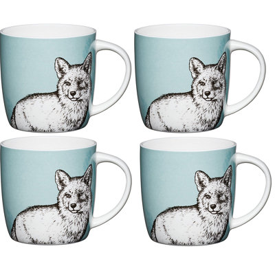 Fox Bone China Mug