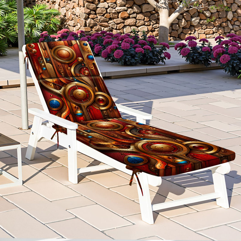  Coussin de patio d'extérieur 3 po Steampunk