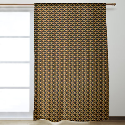 Room Darkening Single Curtain Panel
