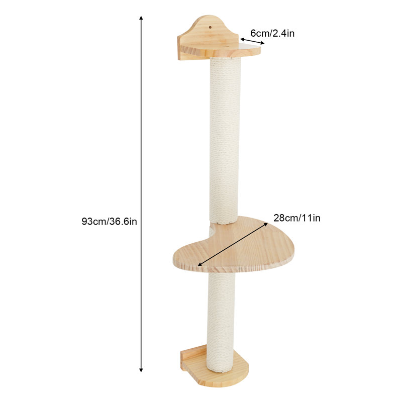 Enaysia 36.6'' H Cat Scratching Posts