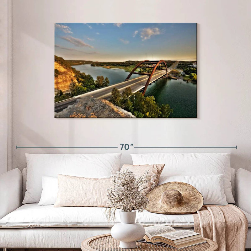 Pennybacker Bridge Highway, H 30 po x l 45 po
