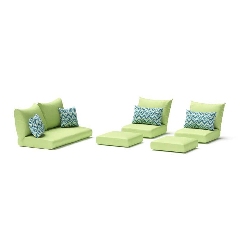 Outdoor Sunbrella Cushion Cover, Gingko Green Sunbrella®