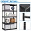 34'' W Steel Storage Rack