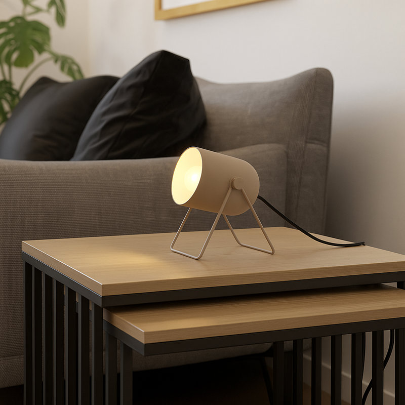 Tilston Minimalist Desk Lamp, Pink