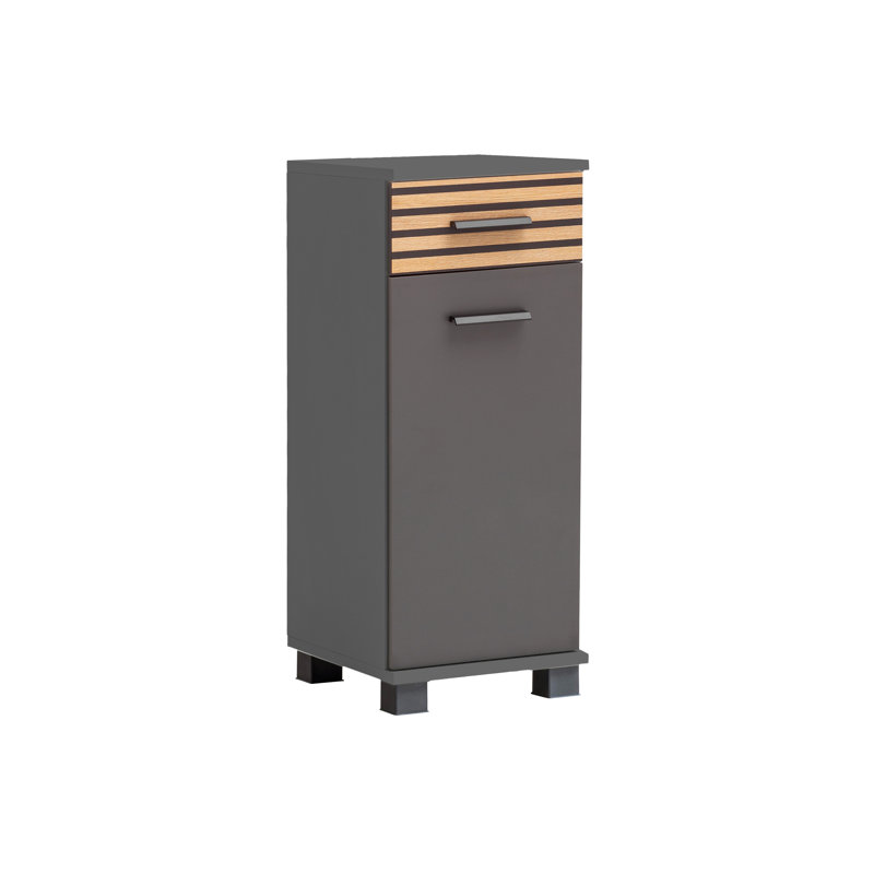 Rayel Bathroom Cabinet, Anthracite