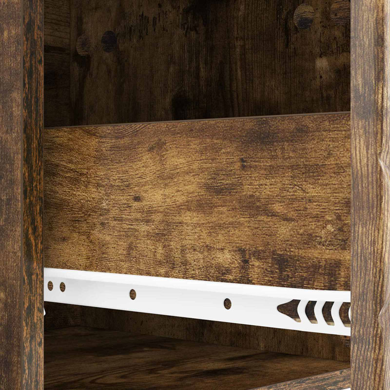 Rectangle Accent Chest, Smoked Oak