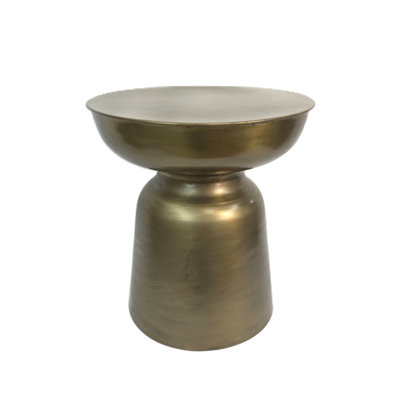 Debe Side Table Brass Antique 