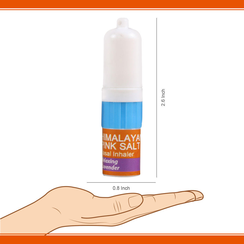 Natural Solution Salt Nasal Inhaler, Refreshing and Relaxing Sinus Pressure Relief