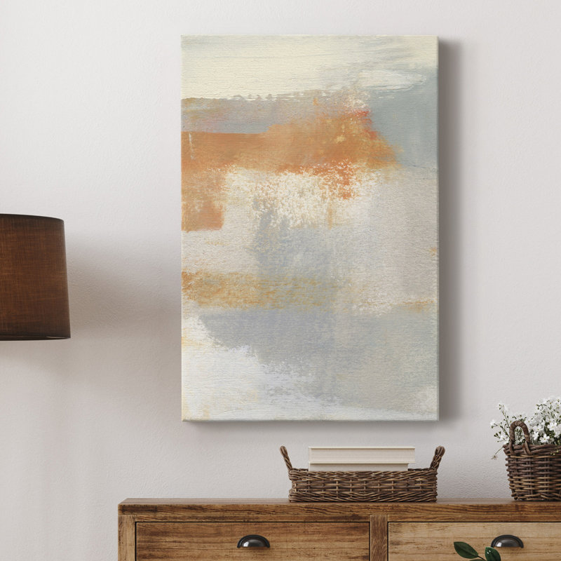 Amistie I - peinture sur toile tendue, H 60 po x l 40 po x P 1 po