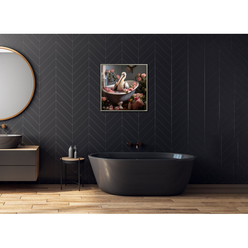 «Bathing Delight I», art mural sur toile