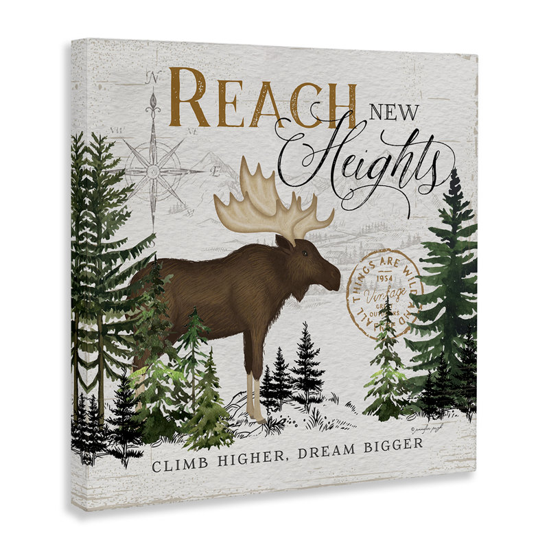 «Reach New Heights Ivory Pines», art mural par Jennifer Pugh, H 36 po x l 36 po
