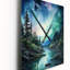 Horloge murale Aurora Borealis-651450395