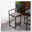 Tabouret de bar rembourré en similicuir-2074123890