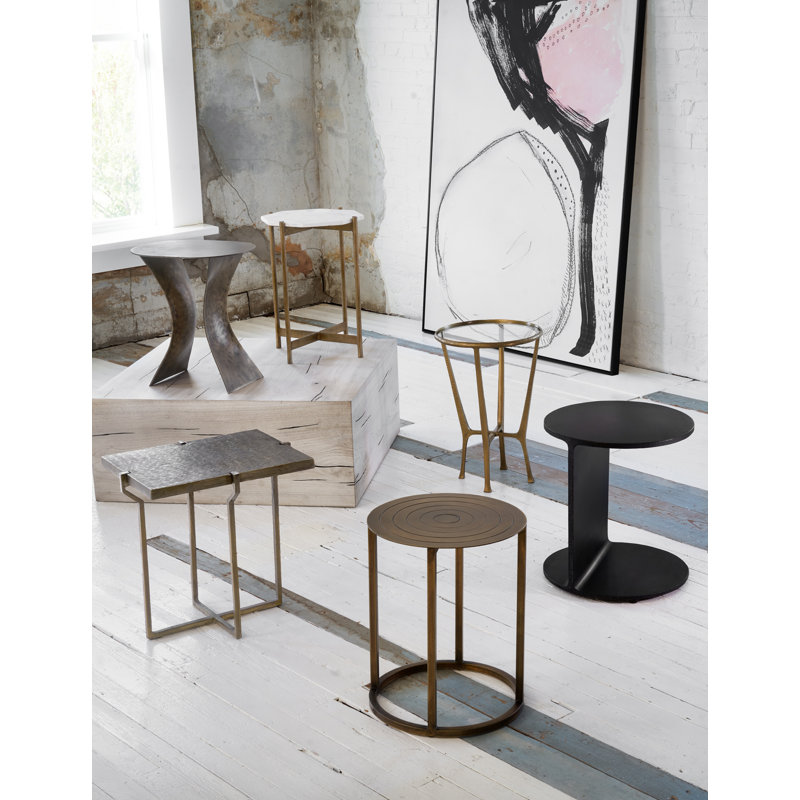 Creighton Glass End Table