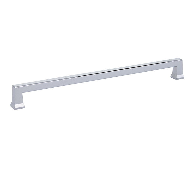 Poignée d'armoire Emtek Alexander, 10", Chrome poli
