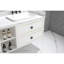 Le meuble-lavabo mural de 60 po convient aux lavabos doubles, armoire seulement (comptoir et lavabos non inclus)