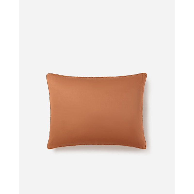 Snug Sham Set, Standard, Sienna