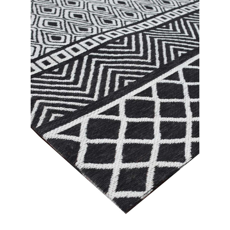 Gunsten Hand Woven Grey Indoor Rug, Rectangle 170 x 240cm