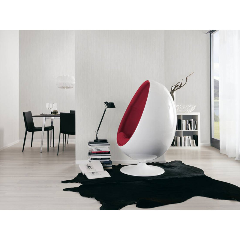 Papier peint texturé non tissé, Argent