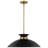 Giles 1-Light Dimmable Metal Dome Pendant with Adjustable Height-2140893635-2140893636