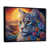 Cadre flottant noir