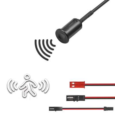 Motion Sensor Switch for 12V/24V LED Cabinet Lighting