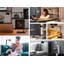 Lampe de bureau noire 17,32 po