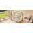 Playful Decorative House-Shaped Twin Size Bed Solid Pine Construction With Low Height For Kids Bedroom-1279285815