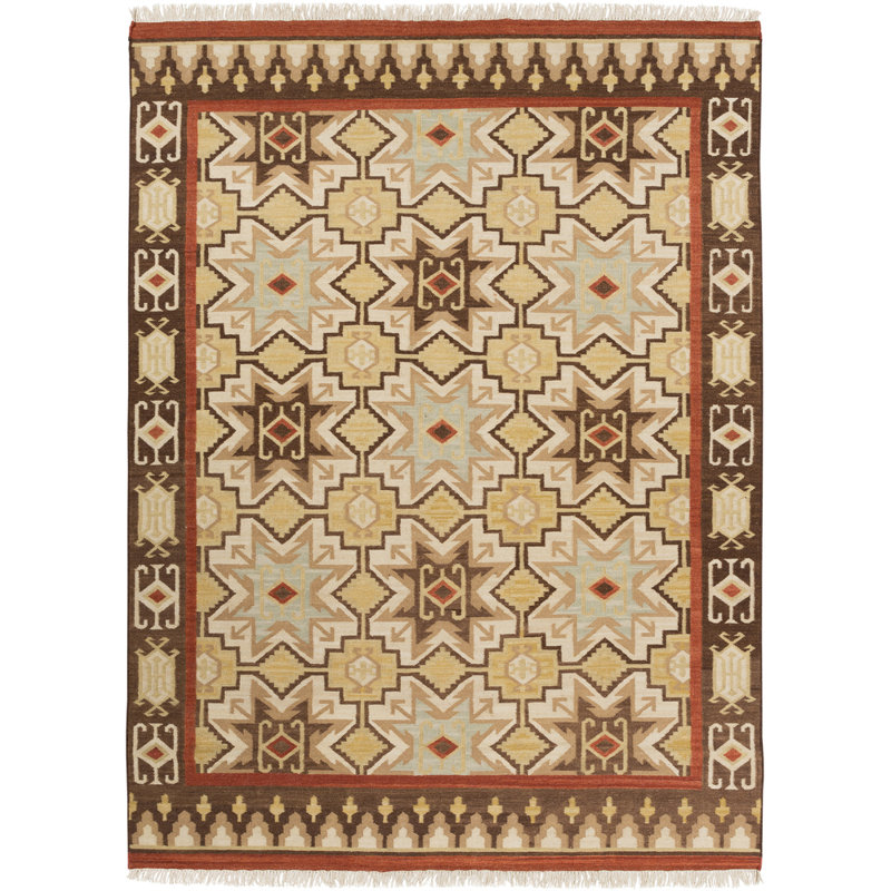 Wellsville Wool Southwestern Indoor Rug, Rectangle 8' x 11'