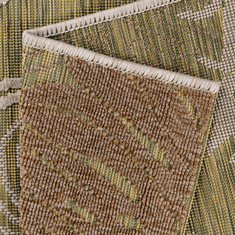 Floral Hand Woven Indoor / Outdoor Area Rug, Rectangle 160 x 230cm