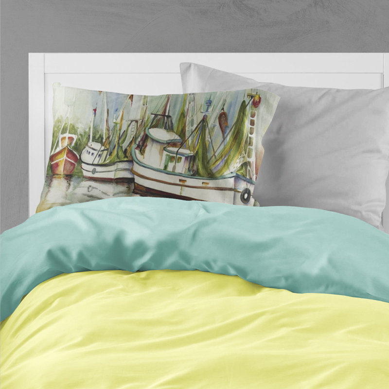 Étui de coussin en tissu de crevette